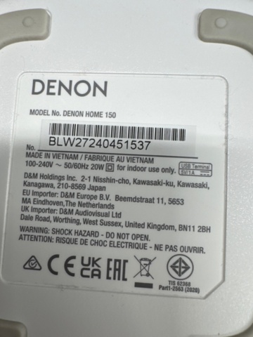 1225481-3 Trådlösa högtalare - Denon Home 150