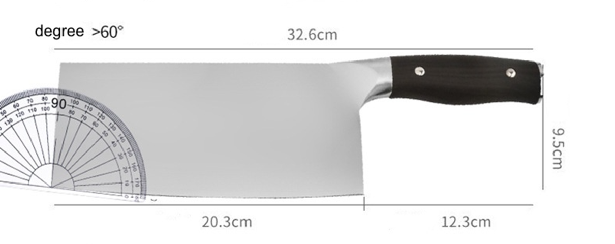 1472789-2 2 st Köksknivar Amber Chop - Fri frakt