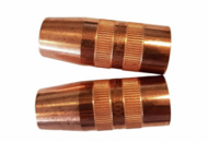 1472344 Gasskyddshylsor, 50 st, koppar, för MIG/MAG-svetsning