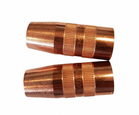 1472344-1 Gasskyddshylsor, 50 st, koppar, för MIG/MAG-svetsning