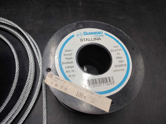 1472391-2 Stållina, 2 st, Gunnebo – olika dimensioner