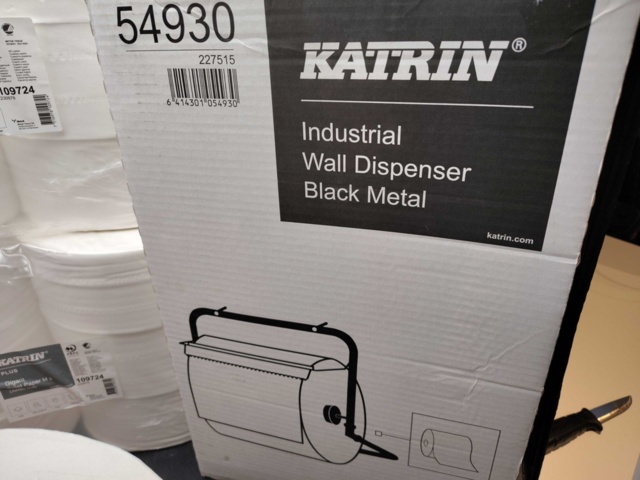 1472397-4 Pappersdispenser, toalettpapper och torkpapper, 17 st - Katrin