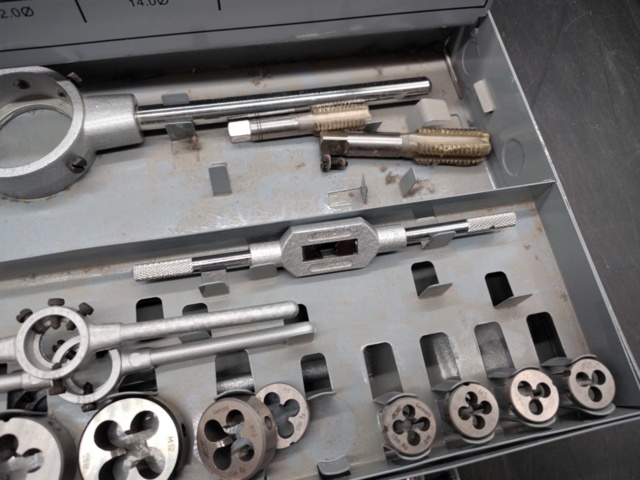 1472398-6 Tap and die set – Völkel, M3–M20, tool steel