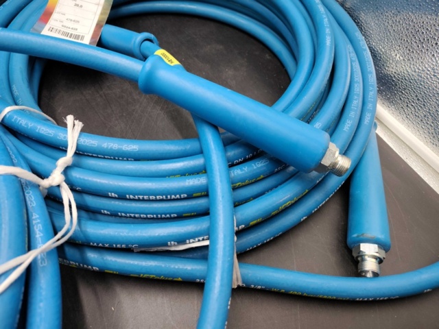 1472860-5 Tvättslang, 3 st, I.M.M., högtryck 3/8, blandade längder