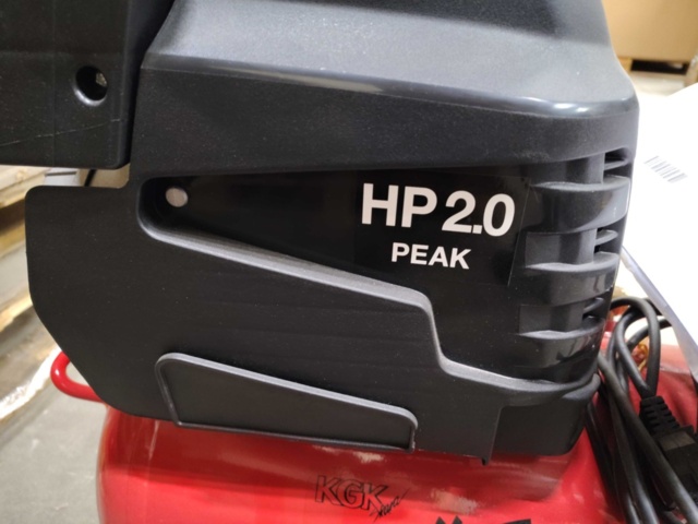 1472867-6 Kompressor, KGK Attack 241, 24 l tank, 8 bar, 2 hk