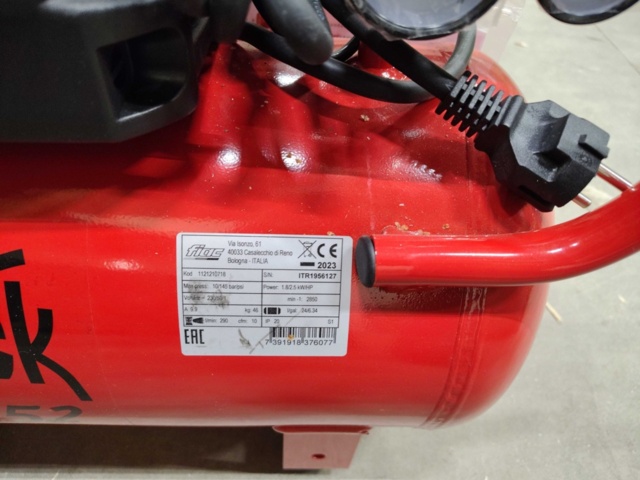 1472868-6 Kompressor, Attack 252, 24 l, 2,5 hk, 10 bar