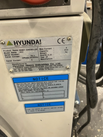 1472908-9 Robot Hyundai Hi-4, 0000-CP