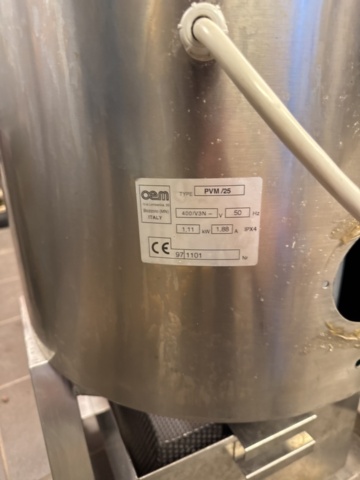 1321360-8 Potatisskalare - Aurea PVM 25