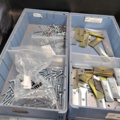 1472869-2 Fasteners, lot – mixed, bolt and cover plates