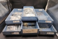 1472870 Cover plates, lot – metal, mixed models, for assembly