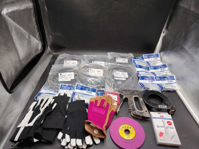 1472874-1 Blandat parti – arbets- och installationsmaterial, handverktyg, pneumatik