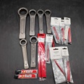 1472875-1 Tools, 16 pcs - impact wrenches, chisels, scriber, snap-off blade