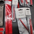 1472875-4 Tools, 16 pcs - impact wrenches, chisels, scriber, snap-off blade