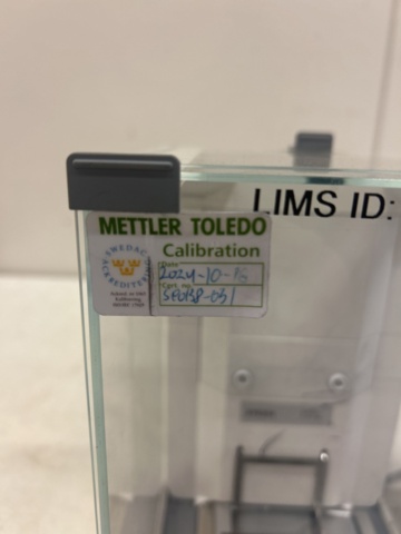 1435621-10 Analytical laboratory balance - Mettler Toledo XPR204