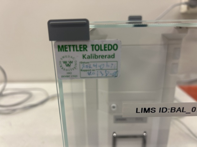 1435622-5 Analytical laboratory balance - Mettler Toledo XPR204