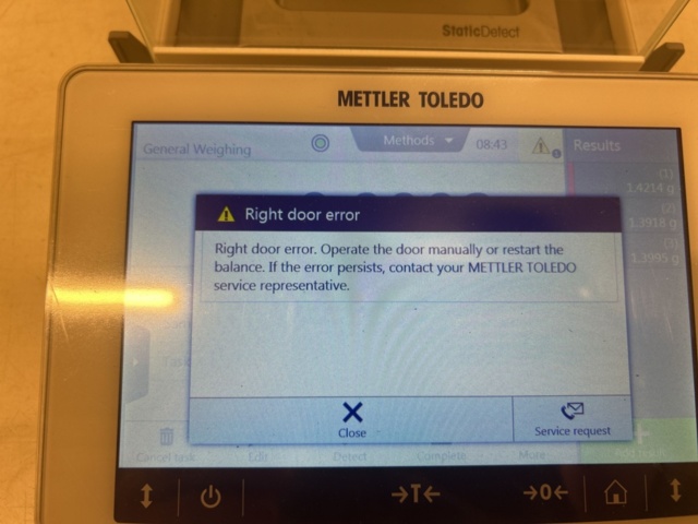 1435622-10 Analytical laboratory balance - Mettler Toledo XPR204