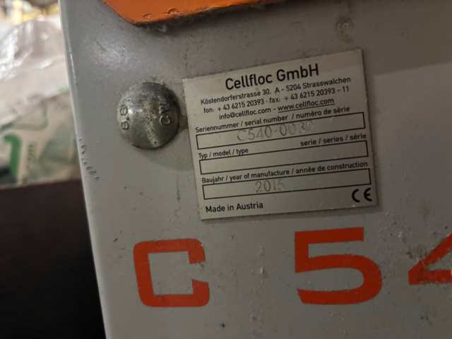 1404413-8 Loose wool machine – Cellfloc GmbH C540