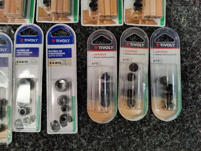 1475521-3 Monteringssatser, djupstopp och centrumspetsar Tivoly