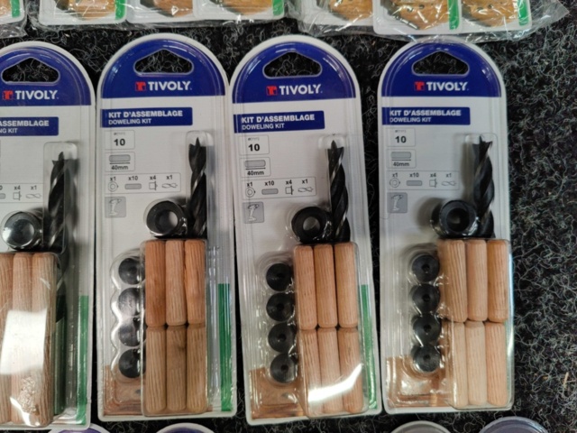 1475521-6 Monteringssatser, djupstopp och centrumspetsar Tivoly