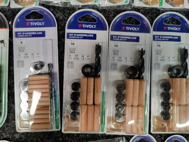 1475521-7 Monteringssatser, djupstopp och centrumspetsar Tivoly