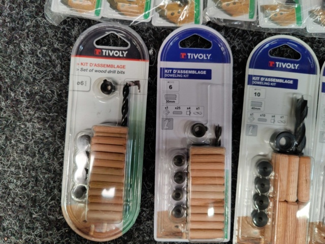 1475521-8 Monteringssatser, djupstopp och centrumspetsar Tivoly