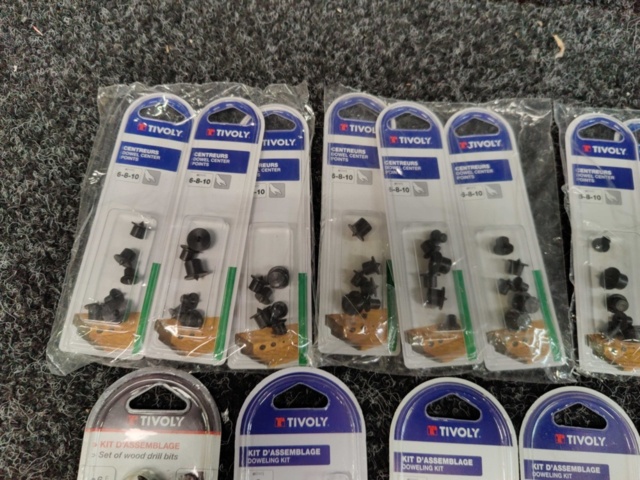 1475521-10 Monteringssatser, djupstopp och centrumspetsar Tivoly