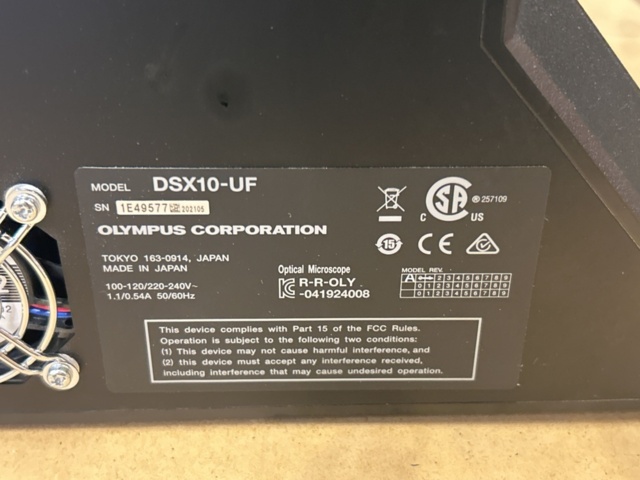 1435630-21 Optiskt digitalt mikroskop med tillbehör - Olympus DSX1000