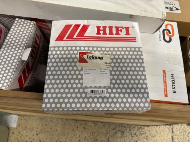 1404416-2 Blandpall med filter – Lekang, Hifi Filter, Donaldson m.fl.