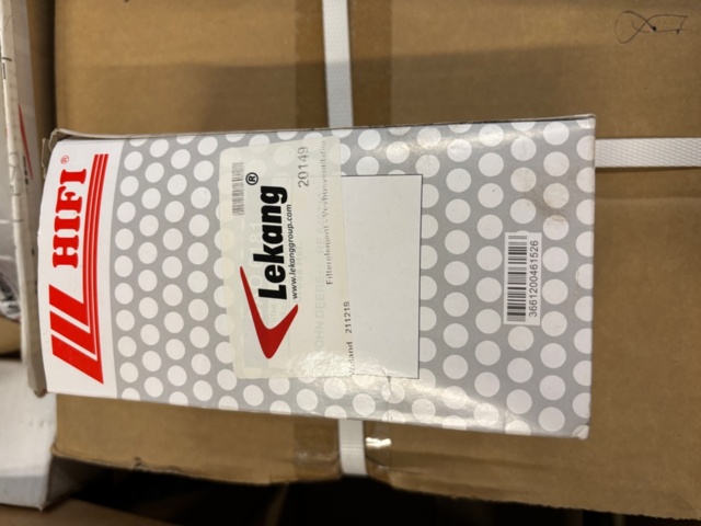 1404416-4 Blandpall med filter – Lekang, Hifi Filter, Donaldson m.fl.