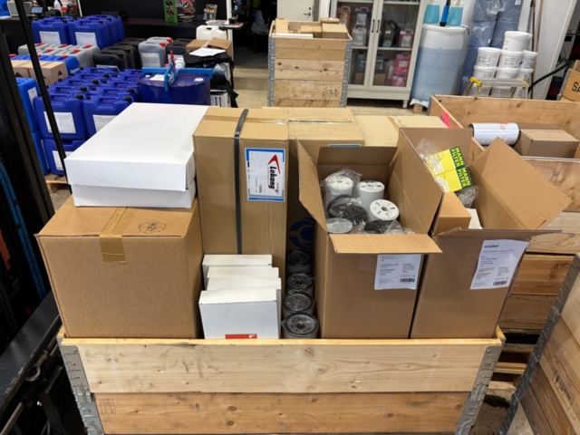 1404419-2 Blandpall med filter – Fleetguard, Donaldson, Mann, Lekang m.fl.