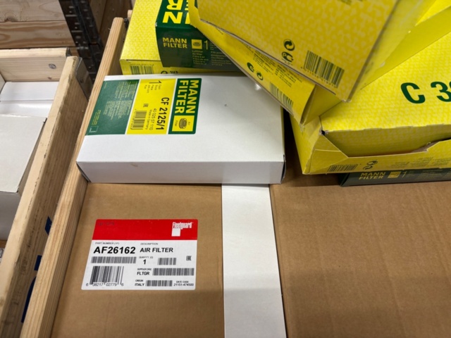 1404421-2 Blandpall med filter – Mann Filter, Fleetguard, Hifi Filter m.fl.