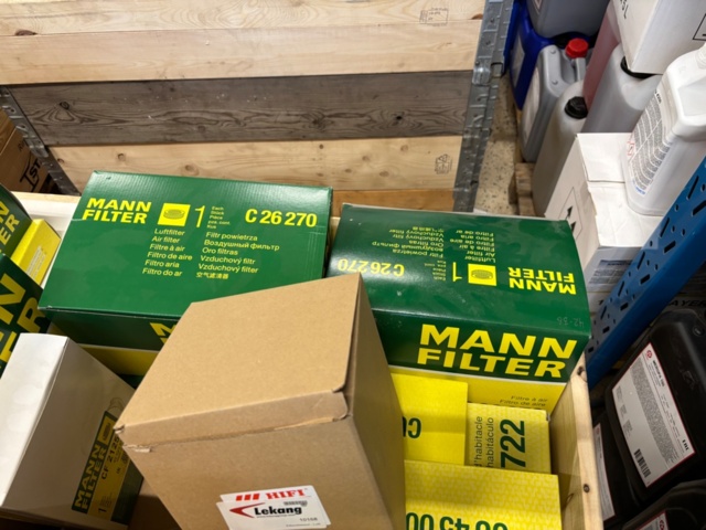 1404421-5 Blandpall med filter – Mann Filter, Fleetguard, Hifi Filter m.fl.