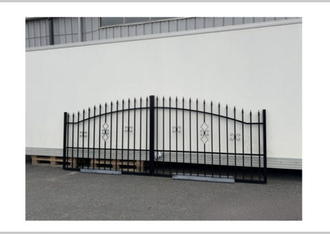 Bild som representerar auktionen - Avyttring grind 4m med motorstyrning