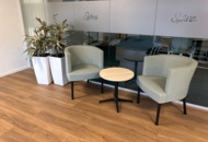 1368224 Armchairs, 2 pcs and table - Kinnarps