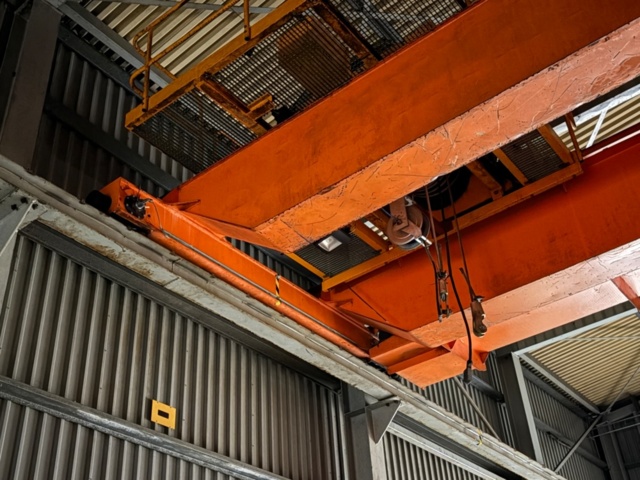 1468037-5 Overhead crane 6 tons - roof mounted industrial crane