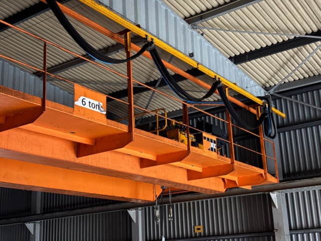 1468037-6 Overhead crane 6 tons - roof mounted industrial crane