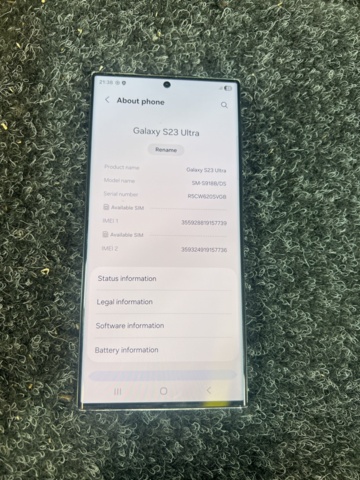 1431718-5 Smartphone - Samsung Galaxy S23 Ultra