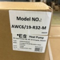 1475728-6 9 kW luft/vatten värmepump från Energy Save, ansluts till befintligt värmesystem.K64