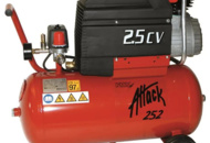 1472868 Kompressor, Attack 252, 24 l, 2,5 hk, 10 bar