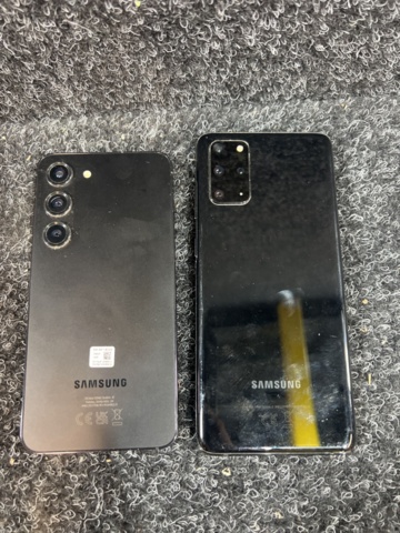 1384650-3 Mobiltelefoner 2 st - Samsung Galaxy S23 och Galaxy S20+ 5G