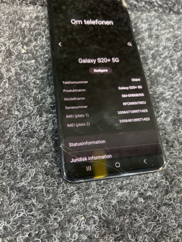 1384650-5 Mobiltelefoner 2 st - Samsung Galaxy S23 och Galaxy S20+ 5G