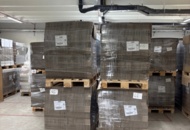 1368246 Pallets 30 pcs with slotted boxes