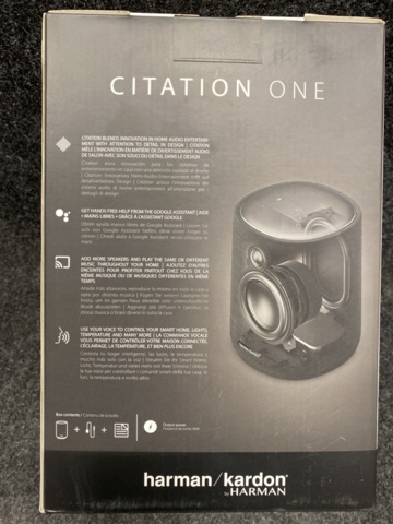 1475865-3 Högtalare Harman Kardon Citation ONE