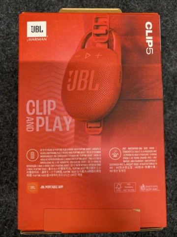 1475874-3 Bluetooth speaker JBL Clip 5
