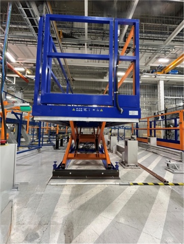 1411412-2 Fast arbetsplattform för industriell miljö – EDMO LIFT 1 styck