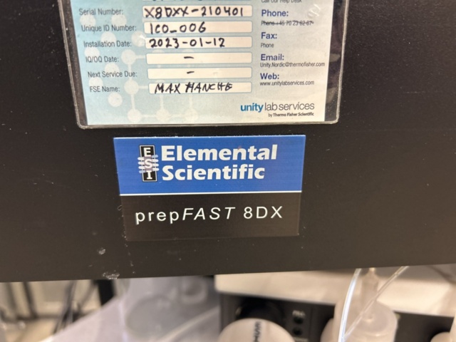 1435645-20 ICP-OES-analysutrustning med autosampler och kylaggregat – Thermo Scientific iCAP PRO XPS Duo