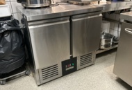 1457454 Refrigerated counter with two doors - GGmgastro SAG97END