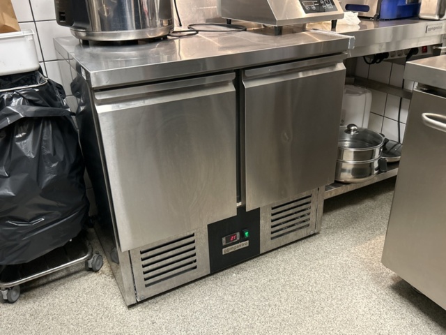 1457454-1 Refrigerated counter with two doors - GGmgastro SAG97END