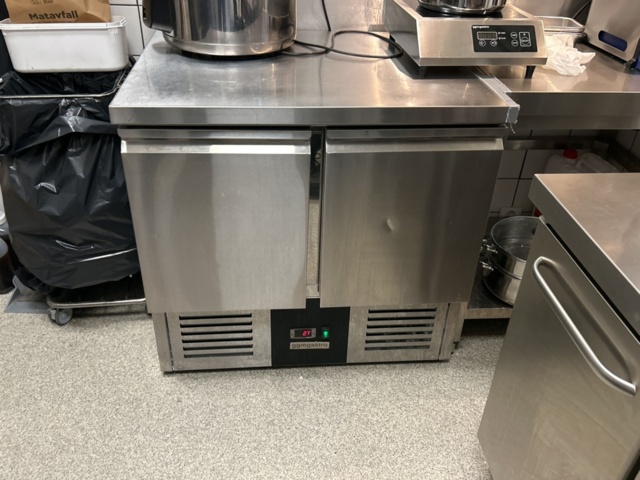 1457454-2 Refrigerated counter with two doors - GGmgastro SAG97END