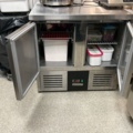 1457454-3 Refrigerated counter with two doors - GGmgastro SAG97END